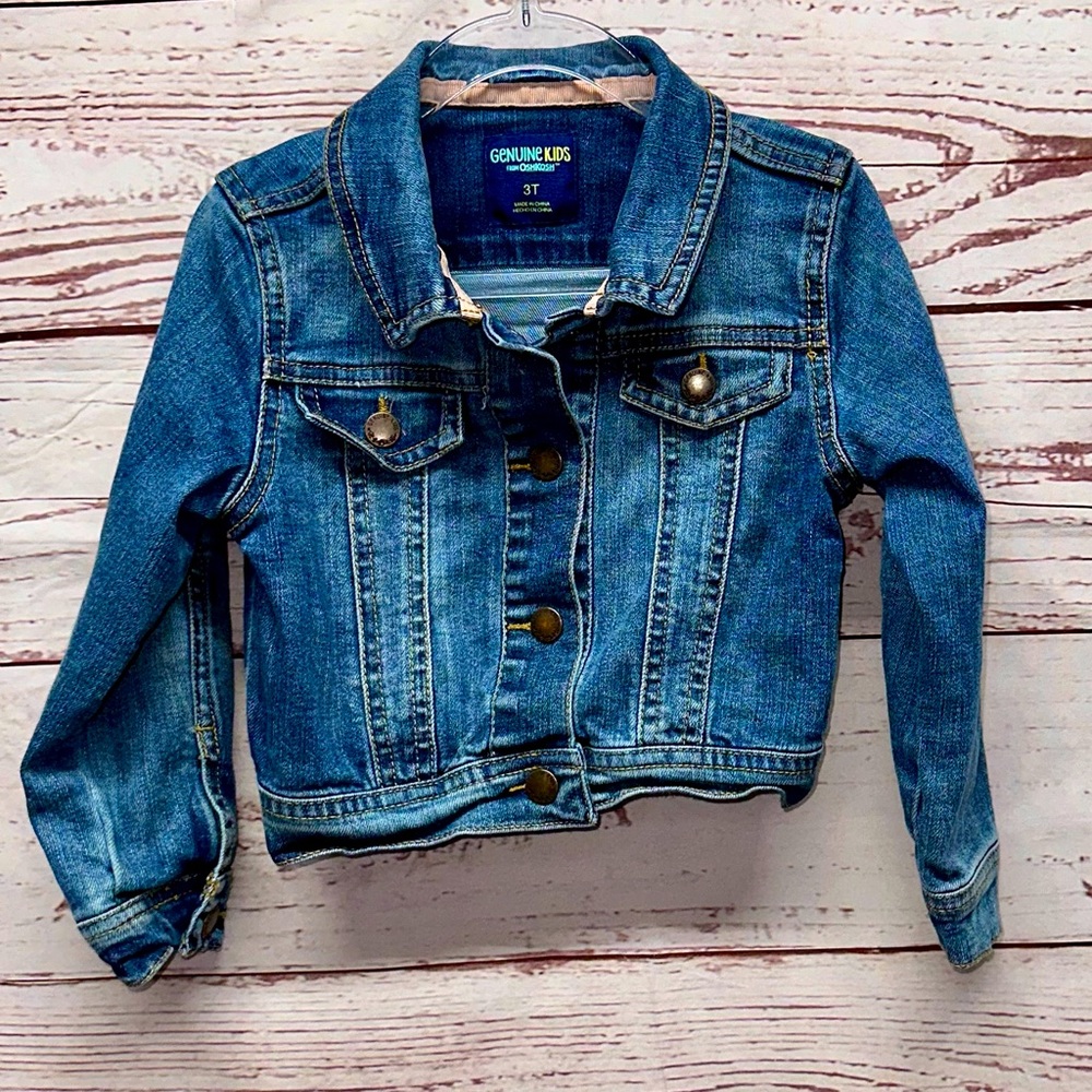 Genuine Kids Denim Jacket Size 3T